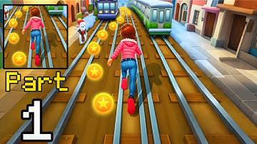 Subway Princess Runner - Gameplay Walkthrough Part 1 - Endless Runner Adventure! (iOS, Android)