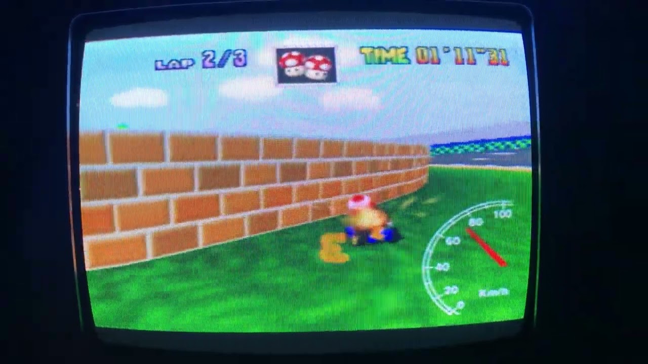 MK64 LR 3lap - 1’58”35