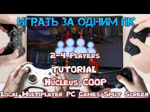 Играть за одним ПК | Nucleus COOP split screen local Games PC