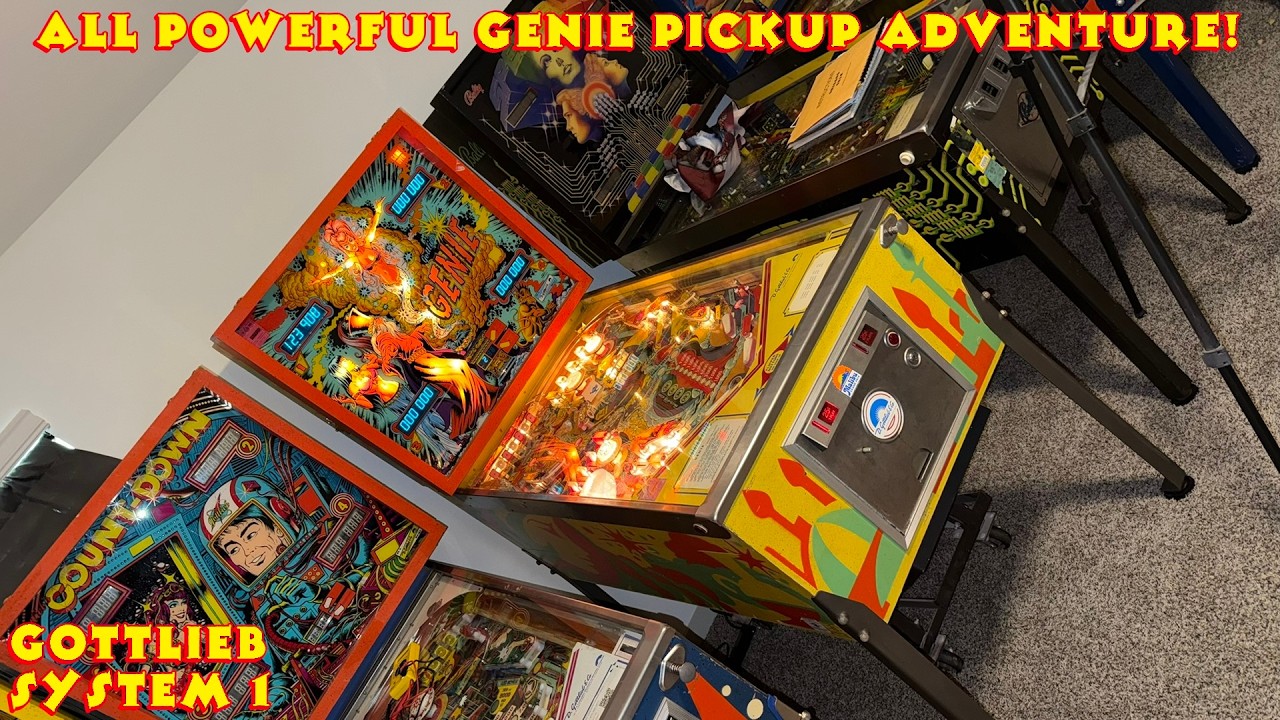 Шокирующе эпическое приключение в пинбольном автомате Gottlieb 