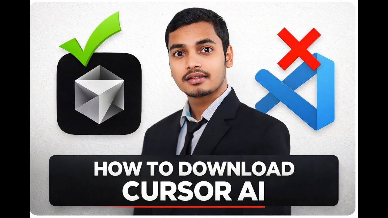 Cursor AI Download & Setup | AI Coding Tool 2026 | How to Download Cursor AI (VS Code Killer?)