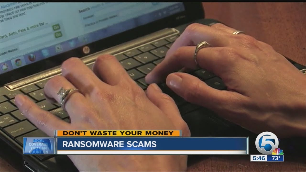 Ransomware scams