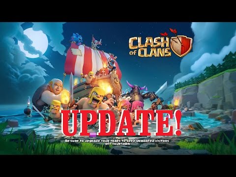 Clash Of Clans New Update Review 2017!! THE BOAT!!