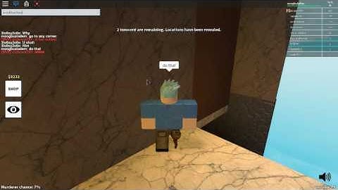 roblox how to glitch in twisted murderer  2016