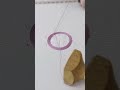 【日本刺繍】家紋「丸に三ツ葵」 #embroidery