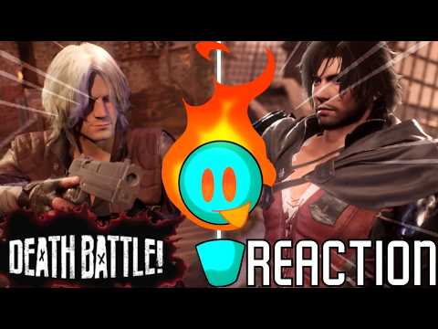 This Fight Was CRAZY! Dante VS Clive Death battle Reaction (Devil May Cry Vs. Final Fantasy)