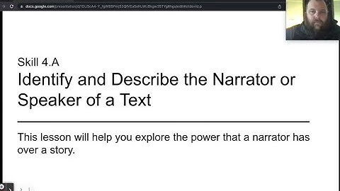 AP Lit Help Video #7: Exploring the Power a Narrator Has Over a Story
