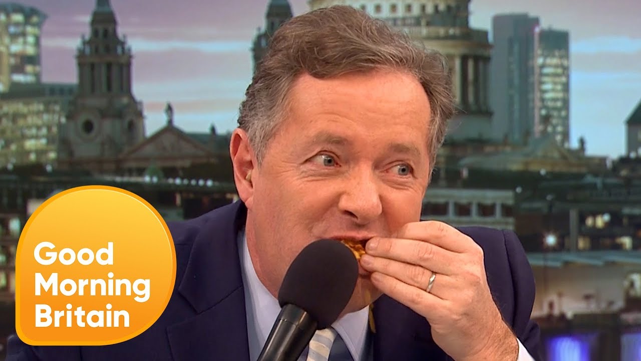 itv this morning alfie evans Piers Morgan's Hilarious Reaction to 'Lady Friendly' Doritos! | Good Morning Britain
