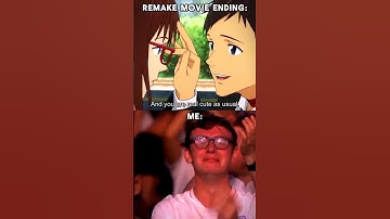 My reaction on evangelion endings....//#evangelion#shorts#shortsfeed