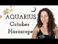 AQUARIUS - October Horoscope: Family and Career Matters