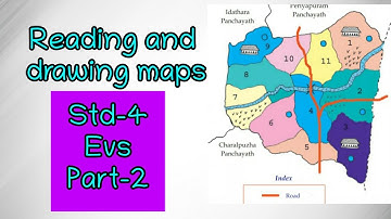 class-4 reading and drawing maps ,evs part-2
