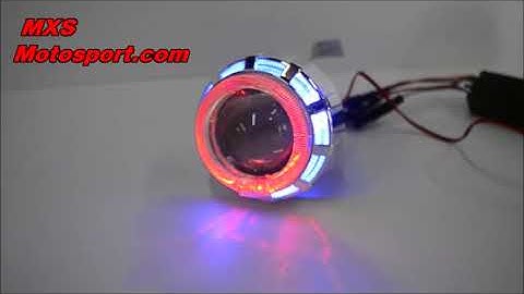 V942 Bi Xenon Cree LED Projector Kit Motorcycle by Mxsmotosport