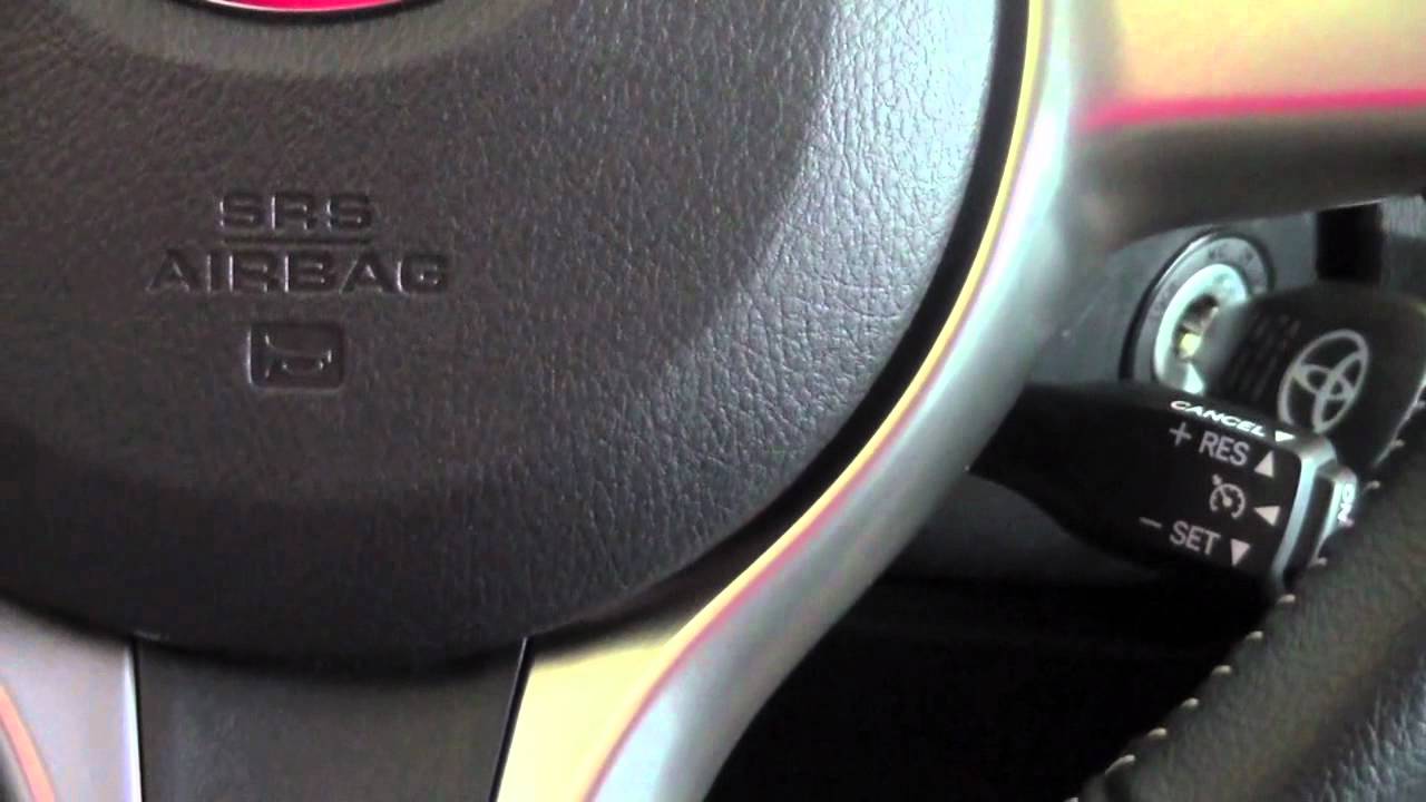 cruise control yaris 2012