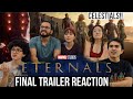 ETERNALS FINAL TRAILER REACTION! | Marvel Studios | MaJeliv Reactions | Celestials!! The Emergence?!