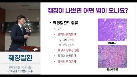 [부산백병원 건강강좌] 췌장질환에 대하여(췌장염과 췌장암) / 소화기내과 최정식 교수