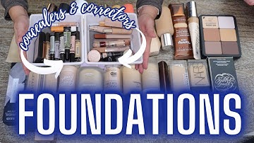 COLLECTION & DECLUTTER 2024 || Foundations, Concealers, Correctors!