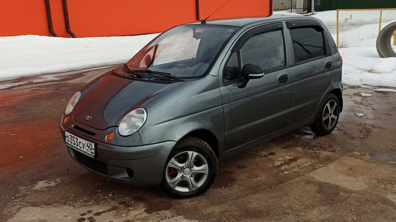 САМЫЙ СТИЛЬНЫЙ МАТИЗ. ОБЗОР НА МОЙ DAEWOO MATIZ - YouTube
