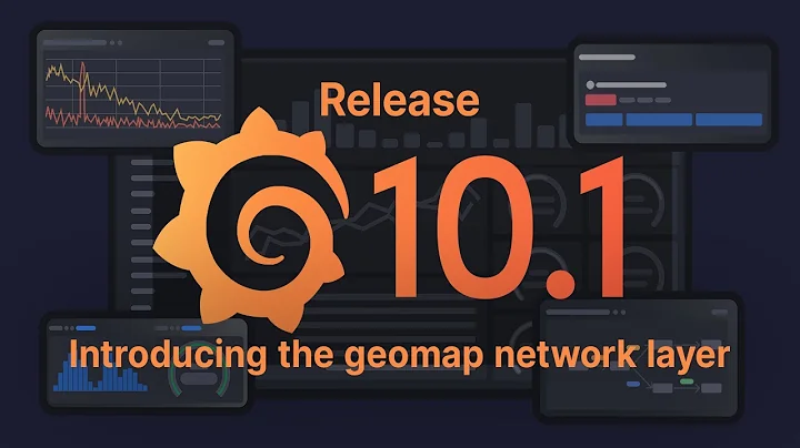 Grafana 10.1: Introducing the geomap network layer
