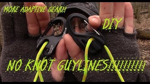 DIY No Knot Guyline with NiteIze CamJam! Best No-Knot Gadget for Camping!