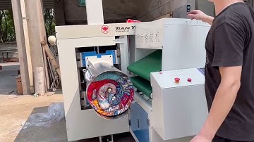 Automatic rolling packing machine for thick foam latex top mattress roll package