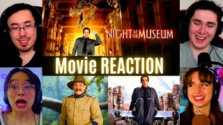 REACTING to *Night at the Museum* IT'S HYSTERICAL!!! (Movie Reaction) Comedy Movies