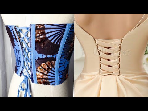 Change Zipper to Corset Back, Grommet Style Corset DIY wedding