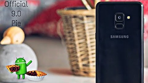 Samsung Galaxy A8 Plus 2018 Official 9.0 Pie Update
