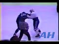 Nhl sep  1991 john kordicque v daniel doreque tc x2 feeds quebec nordiques