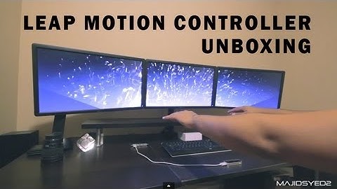 Leap Motion Controller Unboxing & Overview