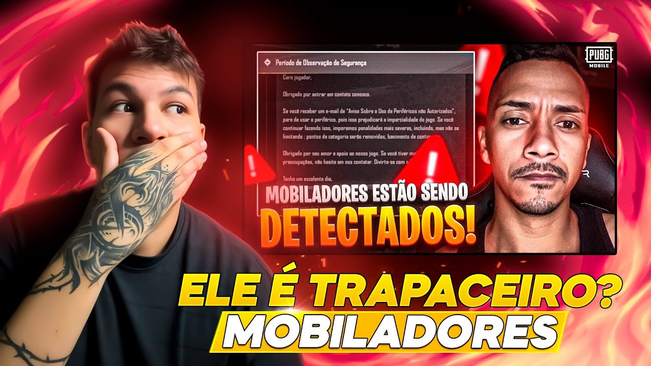 A VERDADE SOBRE MOBILADORES l É ROUBADO? REACT ADEODATO PUBG MOBILE