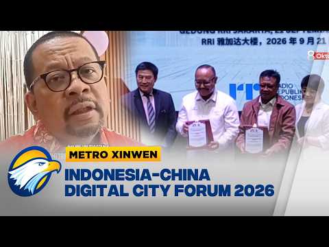 Metro Xinwen - Forum Indonesia-Tiongkok Bahas Masa Depan Kota Digital Aman