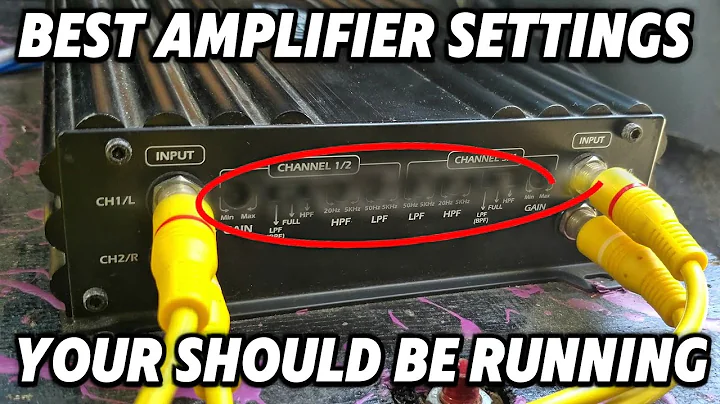 Want Your Speakers LOUDER? Copy These FREE Amplifier Settings!