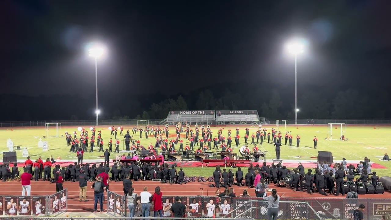 East River High School Falcon Marching Band Vanguard - 2024 Show: Chiller Thriller