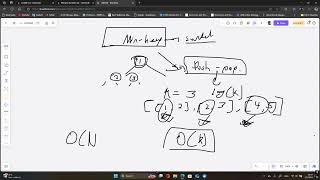 Merge k Sorted Lists - Leet Code Hard Difficulty exercise (Hard Difficulty) with Heap solution