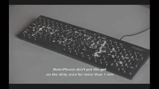 新感覚クリーニング！アマゾンで販売しているキーボード掃除用ゲルスライム、車の引き出し口清潔用スライムです。