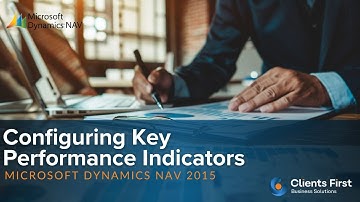 Microsoft Dynamics NAV 2015 Configuring KPIs