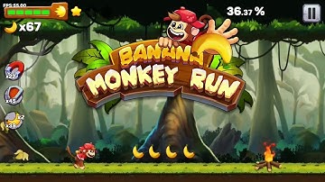 Monkey Run - Banana island - Jungle Kong Run