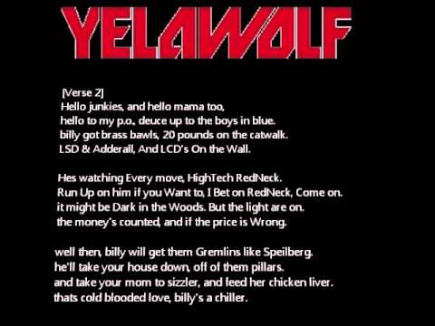 Yelawolf - Billy Crystal Feat Rockcity On screen l...