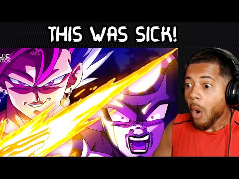 Ultra Vegito vs Black Frieza - Fan Animation | Reaction