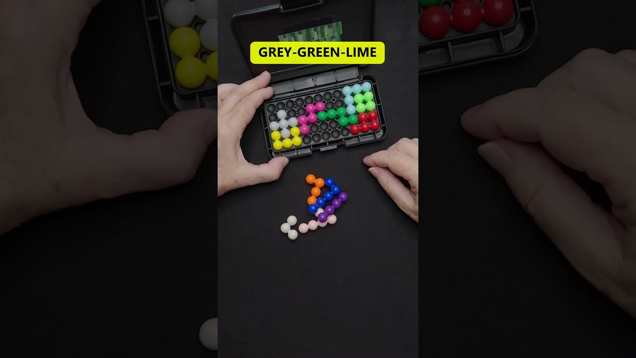 Kanoodle Shake TRIPLE THREAT: Green Grey Lime 