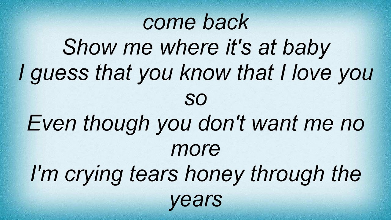 Paroles Tired Of Being Alone _ Al Green — Tired of Being Alone ...