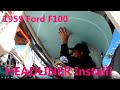 1959 Ford F100 Truck Custom HEADLINER Project Easy Installation Episode 4