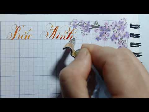 Video Luyện Viết Chữ Đẹp. Hướng dẫn cách viết tên tỉnh: Bắc... - youtube