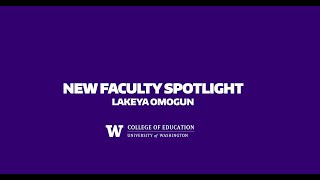 New Faculty Spotlight: Lakeya (Omogun) Afolalu