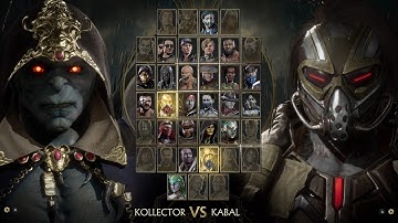 Mortal Kombat 11 - kollector vs kabal - hard