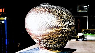 한국 도조(도자조형)작가의 달항아리 제작과정! 신비로운 표면 예술! The process of making a mysterious moon jar by a Korean potter