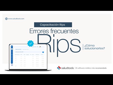 Capacitación  RIPS errores frecuentes - video from Saludtools