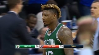 Marcus Smart Misses Game-Tying Three at the Buzzer vs Thunder | Dec 11, 2016 | 2016-17 NBA Season