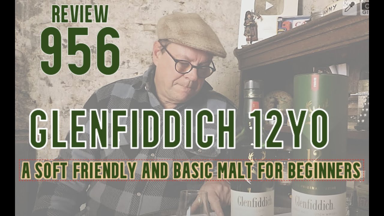 ralfy review 956 - Glenfiddich 12yo @40%vol: (2022)