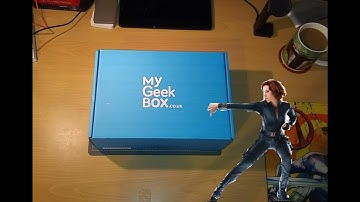 MY GEEK BOX UNBOXING AUGUST 2016 MEH